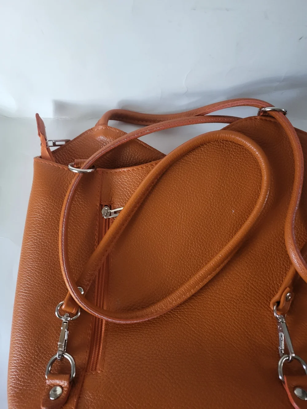 Borse in Pelle convertible backpack